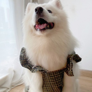 Vestido azul a rayas para perros Samoyedo Labrador Border <span class=keywords><strong>Collie</strong></span> Pequeño Mediano Grande Perro Ropa para mascotas - Product Image 4