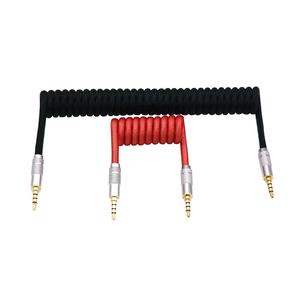 Angitu OB Aviator <span class=keywords><strong>C</strong></span>âble <span class=keywords><strong>USB</strong></span> enroulé à double manchon vers clavier mécanique Type <span class=keywords><strong>C</strong></span> + <span class=keywords><strong>TRRS</strong></span> <span class=keywords><strong>C</strong></span>âble enroulé fendu - Product Image 5