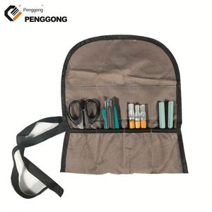 Sac de rangement multifonctionnel pliable en toile pour outils, couteaux de sculpture et quincaillerie - Product Image 3