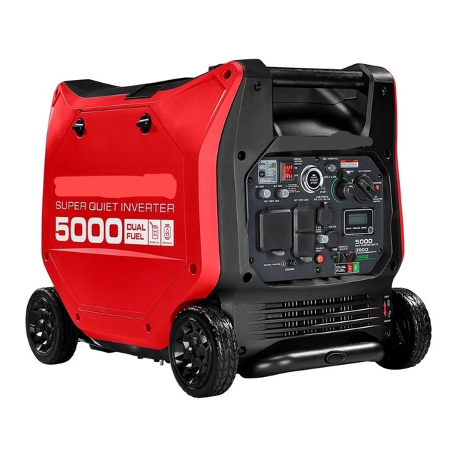 5000 Watt Dual-Fuel Inverter SUPER QUIET US Made Brand New Model Residential & Construction Use Generator