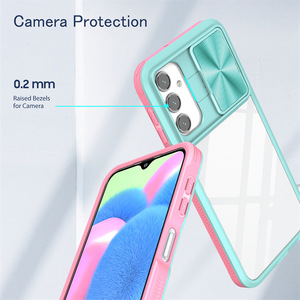 <span class=keywords><strong>Custodia</strong></span> trasparente per fotocamera Slide per <span class=keywords><strong>Samsung</strong></span> Galaxy A26 A36 A56 A16 A55 A35 A25 A15 A05 A05S A24 <span class=keywords><strong>A34</strong></span> A54 Cover Hard PC ibrido - Product Image 4