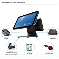ISEE ISEE A100 Equipo de Caja Registradora POS - Sistema POS con Pantalla Táctil de 15-17 Pulgadas, Caja Registradora con Sistema Operativo Android, Garantía de 3 Años, Bluetooth/Wi-Fi 6