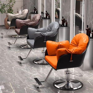 Nuova Poltrona <span class=keywords><strong>da</strong></span> <span class=keywords><strong>Parrucchiere</strong></span> 2024 in Stile Moderno, Colorata, con Spugna ad Alta Densità, Sedia per Donne, per Salone di Bellezza - Product Image 3