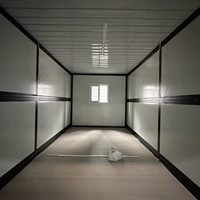 Bâtiment Modulaire Contemporain en Acier Préfabriqué, Pliable et Extensible, pour Supermarché