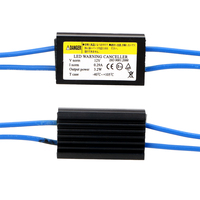 Cable Canbus T10 12V, Cancelador de Advertencia LED, Decodificador 501 T10 W5W 192 168, Luces de Coche SIN Error Canbus OCB, Resistencia de Carga, 2 Piezas