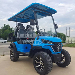 4 + 4 Road Off Wheels Carrito de golf de 6 plazas 48V Mini Street Legal Carrito de golf - Product Image 1