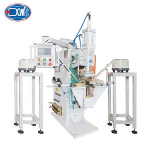 Máquina de Soldadura Industrial Máquina de soldadura por puntos Amortiguador Soldadores de resistencia de tapa de extremo con dos mecanismos de alimentación automática - Product Image 2