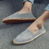 Nouvelles Espadrilles en Lin à Semelle Jute pour Hommes et Femmes – Offre Spéciale Usine