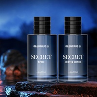 Marque privée pour hommes, parfum original infusé aux phéromones, longue durée 72h pour hommes, eau de Cologne, vanille, parfum de pomme et de lotus