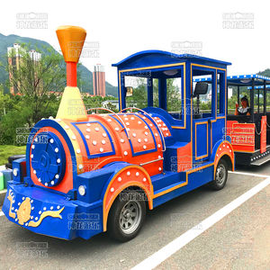 Tren sin rieles personalizable para atracciones comerciales para escuela en casa o uso en centro comercial - Product Image 4