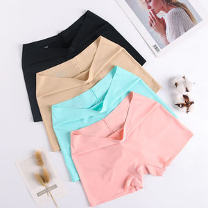 Culotte Quotidienne YCH en Soie Glacée Tricotée Sans Couture Respirante Séchage Rapide Écologique Taille Moyenne Coupe Droite pour <span class=keywords><strong>Femme</strong></span> Toutes Saisons - Product Image 3
