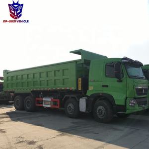 Nuevo Sinotruk Howo 8x4 Sand 40-50 Ton Dump Tipper Truck 420hp 12 Wheeler Diesel Fuel Euro 2 Emisión Right Weichai HW19710 - Product Image 5