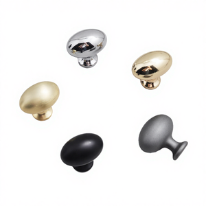 Poignées de tiroir en aluminium doré Oukali modernes pour salle de bain, décoration intérieure, quincaillerie de fabrication en gros - Product Image 4