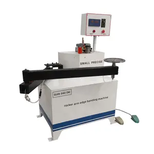 Large pre-milling edge banding 45 degree curved edge banding machine with high quality panel edge bander