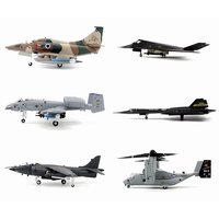 Maquettes d'Avions Militaires Modernes 1/100 : Chasseurs, Avions de Transport, Bombardiers – Modèles d'Aéronefs de Collection, Cadeaux et Objets Décoratifs