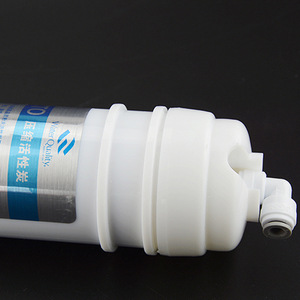 Cto <b>Compressed</b> Carbon Filter 10 Inch Quick Connect Water Purifier Filter Cartridge White - Product Image 2
