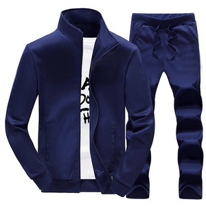 Uomo Set autunno inverno pile addensare felpa tuta da uomo con pantaloni <span class=keywords><strong>marca</strong></span> <span class=keywords><strong>abbigliamento</strong></span> <span class=keywords><strong>sportivo</strong></span> 2 pezzi <span class=keywords><strong>abbigliamento</strong></span> <span class=keywords><strong>sportivo</strong></span> Vintage - Product Image 3