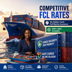 Transitaire maritime DDP Chine-USA, fret maritime FCL, conteneur 40HQ, porte-à-porte, équipement industriel, marchandises surdimensionnées - Product Image 1
