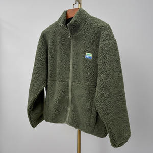 Veste Sherpa à col roulé isolée pour l'hiver, ST2901, pour femmes, écologique, 100% polyester recyclé, fermeture éclair intégrale - Product Image 5