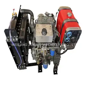 Factory direct operation 2 cylinder air cooled diesel engine diesel engine 15 hp mini diesel engine