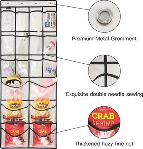 Over the Door <b>Shoe</b> Organizer 24 Large Hanging <b>Shoe</b> Organizer Mesh Pockets Closet Hanging <b>Shoe</b> Rack Holder Hanger - Product Image 3