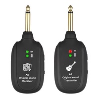 IRIN mise à niveau A8 Rechargeable guitare basse son système de Transmission Audio clavier émetteur et récepteur sans fil