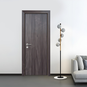Puerta Interior Moderna de WPC a Bajo <span class=keywords><strong>Precio</strong></span>, Resistente al Agua y a las Termitas, Puerta de PVC para Baño Qide - Product Image 3