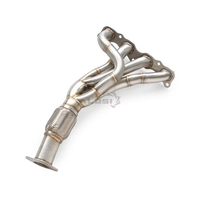 Collecteur d'échappement pour Mitsubishi Lancer 2.4 2009-2015 en acier inoxydable de 1,5 mm d'épaisseur, collecteur d'échappement de performance pour la course