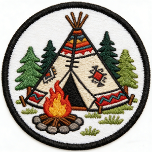 Écusson brodé personnalisé en forme de cheval, badge thermocollant rond, patch en tissu 3D en relief pour vêtements, sacs, chapeaux - Product Image 6
