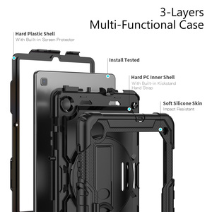 Vente en gros d'usine, étui de protection en silicone antichoc de qualité supérieure pour <span class=keywords><strong>Samsung</strong></span> <span class=keywords><strong>Galaxy</strong></span> <span class=keywords><strong>Tab</strong></span> 10.4 10.5 11 pouces - Product Image 5