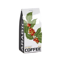 Sachets de café personnalisés à fond carré, résistants à l'humidité, avec impression personnalisée et design givré pour grains de café, aliments pour animaux, sushis, gelées et snacks