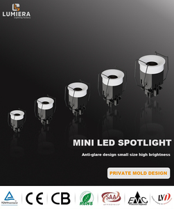 <span class=keywords><strong>Spot</strong></span> encastré <span class=keywords><strong>LED</strong></span> COB sans cadre CRI 95+ anti-éblouissement en aluminium mini invisible 35mm moderne pour hôtel et vitrine de bijoux - Product Image 4