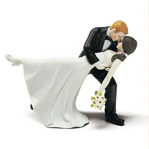 Đẹp Đám Cưới Cô Dâu Và Chú Rể Cake Topper