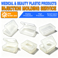 Boîte en plastique transparente médicale sur mesure, moulage par injection, matériau PC, certifié ISO13485 FDA, fabricant OEM