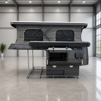 Camper 4x4 pour pick-up, entièrement personnalisé, avec salle de bain, véhicule tout-terrain pour le camping en expédition