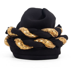 Aso oke – couvre-chef auto gel pour femmes, Turban avec tresses, foulard musulman, Bonnet pour dames, couvre-chef en diamant, Turban Mujer, dernière collection - Product Image 6