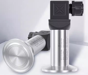 평면 필름 위생 압력 송신기 50.5 4-20mA LCD 디스플레이 압력 센서 변환기 0.5% FS 정확도 IP65 공기 용 304/316L - Product Image 2