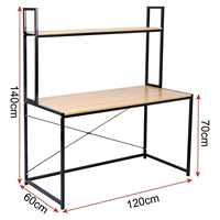 Table de bureau multifonctionnelle en métal Suoernuo pour la maison moderne, table pour ordinateur portable d'étudiant, petites tables d'ordinateur