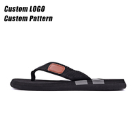 BreezeStep luxe bout ouvert sandales pour hommes diapositives anti-dérapant léger EVA tongs chaussures été respirant anti-dérapant