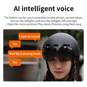 Với ai chức năng chất lượng cao cho nam giới và phụ nữ xe máy màu xanh răng intercom cho mũ bảo hiểm máy ảnh xe máy thông minh Mũ bảo hiểm - Product Image 4