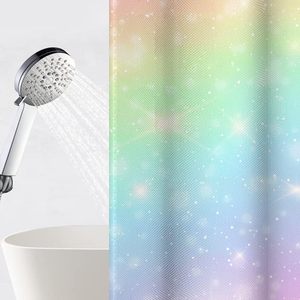 <span class=keywords><strong>Rideau</strong></span> <span class=keywords><strong>de</strong></span> <span class=keywords><strong>douche</strong></span> arc-en-ciel pour enfants Boho coloré multicolore irisé arc-en-ciel dégradé Pastel Girly salle <span class=keywords><strong>de</strong></span> bain décor à la maison en Stock - Product Image 2