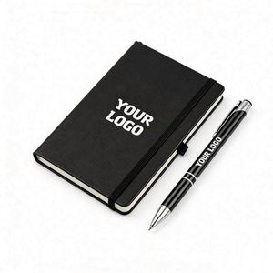 2026 Promo Wholesale A5 Pu Leather Logo Journal Personalized Design <b>Note</b> <b>Book</b> Minimalist Business Office Gift Notebook - Product Image 1