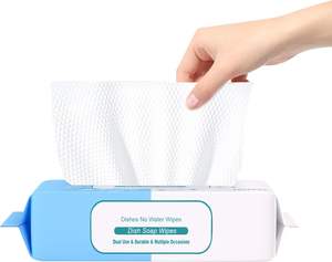 Libro de limpieza de vajilla personalizado de fábrica de canciones Limpieza de cocina <span class=keywords><strong>toallitas</strong></span> húmedas pueden degradar manchas de aceite y alta humedad - Product Image 4