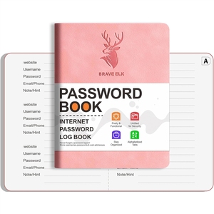 Libreta de Contraseñas, Organizador de Inicio de Sesión en Internet para Sitios Web, <span class=keywords><strong>Correos</strong></span> Electrónicos, Cuentas, Seguimiento de Información <span class=keywords><strong>Personal</strong></span> - Product Image 1
