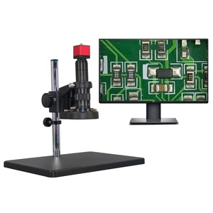 ボシダ工場価格 HD1001B-A01 LCDデジタルビデオ顕微鏡、小型部品やPCBの品質検査用LEDリングライト付き - Product Image 4