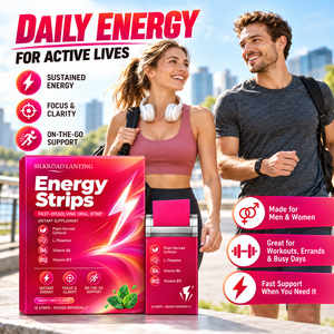 Tiras Energéticas de Disolución Rápida para Energía Instantánea, Concentración y Claridad en Movimiento, Soporte OEM, Venta al Por Mayor - Product Image 3