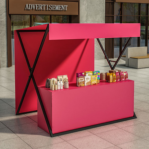 Hoạt động thị trường hiển thị ngoài trời di động đổ triển lãm thương mại đường phố gian hàng đứng thị trường gian hàng di động có thể gập lại bán gian hàng - Product Image 4