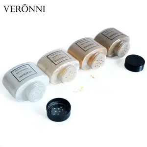 VERONNI 面部粉末化妆哑光完成松散粉末天然增亮控油香蕉松散粉末 42g