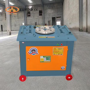 Thanh thép di động máy uốn xây dựng sử dụng <span class=keywords><strong>CNC</strong></span> <span class=keywords><strong>Rebar</strong></span> Bender với CE - Product Image 1