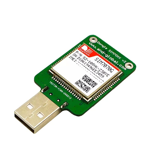 Hurryup SIMCOM SIM7070G USB Dongle LPWA GSM NBIOT CATM Global Version Module Modem SIM7070 7070G for Intelligent Industry